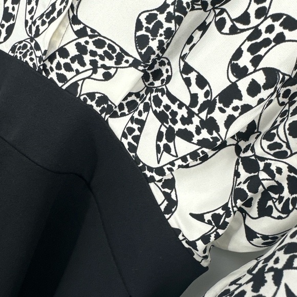 Express Printed Long Sleeve Portofino Shirt Jumpsuit - Size M $108 - Picture 8 of 10